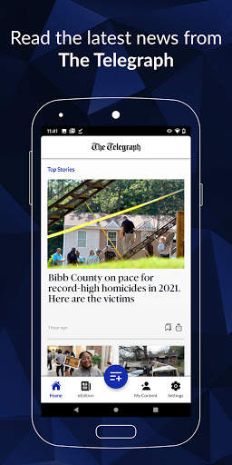 The Telegraph - Macon, GA news screenshot 1