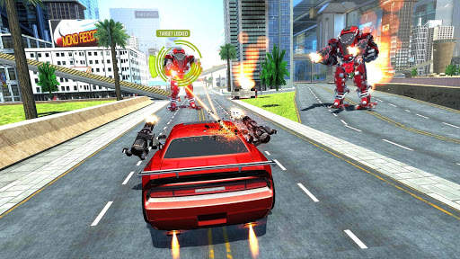Tiger Robot Car Transformation Game Robot Car Game screenshot 8