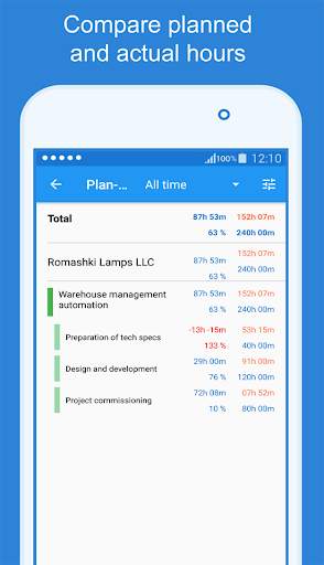 Trice - work time tracker app for freelancer screenshot 7