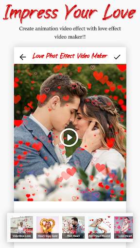 Love Photo Effect Animation Video Maker With Music screenshot 2