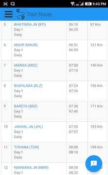 Train Enquiry screenshot 1