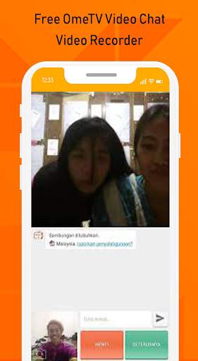 Free Video Chat for Strangers OmeTV Video Recorder screenshot 1