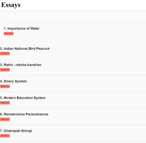 English Essay Writing - Offline screenshot 1