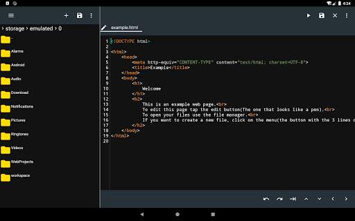 Html Editor screenshot 8