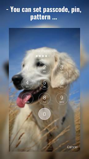 Labrador Lock Screen 2 تصوير الشاشة