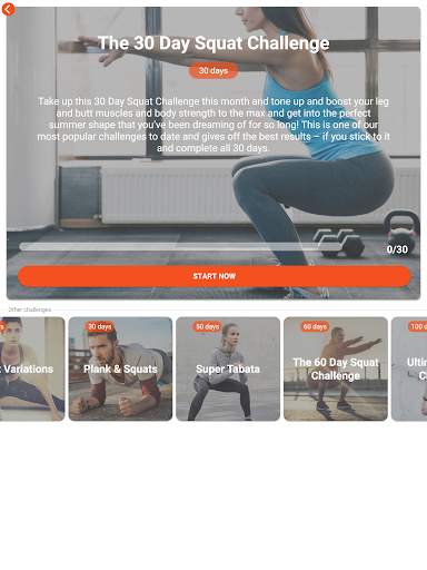 The Squat Challenge - 30 Day Workout Program screenshot 11