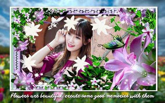 Flowers Collage Photo Editor screenshot 1