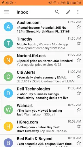 Email for Hotmail and Outlook screenshot 2