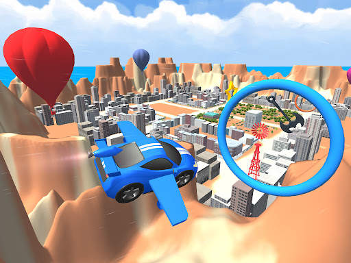 Flying Car Simulator: Car Game screenshot 1