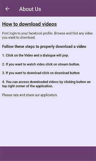 Video Downloader for FB screenshot 11