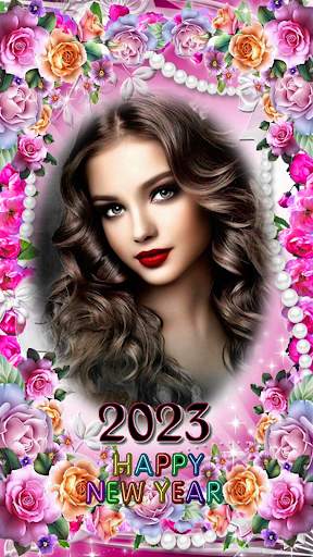 2023 New year photo frame screenshot 27
