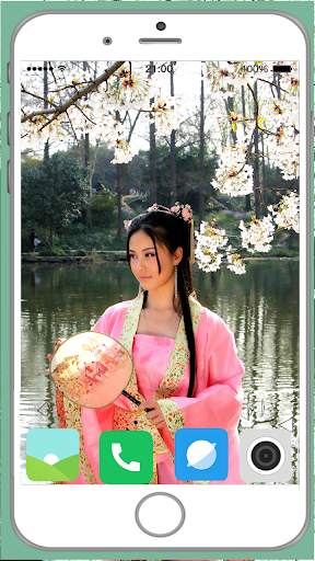 Chinese Girl Full HD Wallpaper screenshot 14