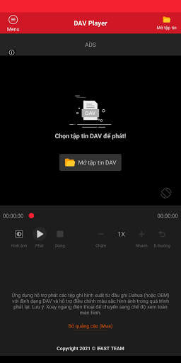 DAV Player screenshot 1