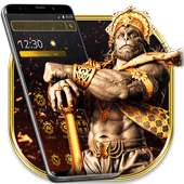 Lord Hanuman Launcher Theme