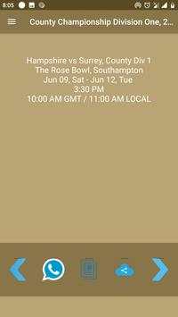 County Championship Division 1 Cricket Match Live screenshot 2