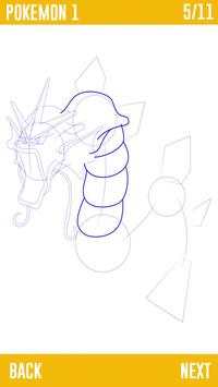 How to Draw Pokemon : Advanced Pokemon Characters screenshot 3