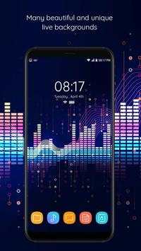 Music Live Wallpaper screenshot 1