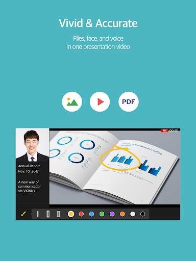 VKinny Biz - Videolized Presentation Messenger screenshot 12