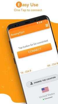 Anonytunes VPN screenshot 2
