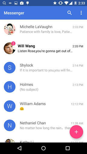 Picoo Messenger - Text SMS screenshot 1