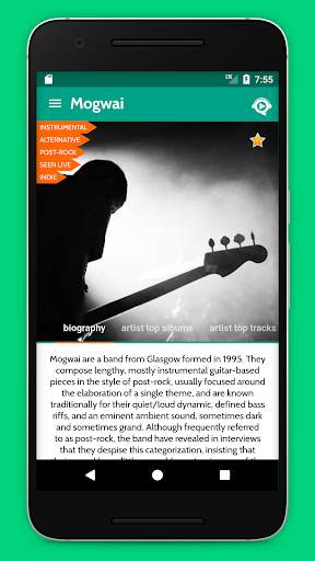 musiQ ♥ last.fm scrobbler & free music library app screenshot 2