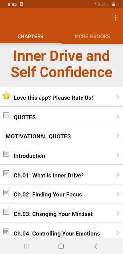 Inner Drive and Self Confidence screenshot 2