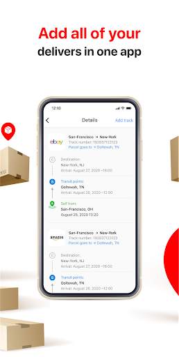 Parcelee: Package Tracker screenshot 3
