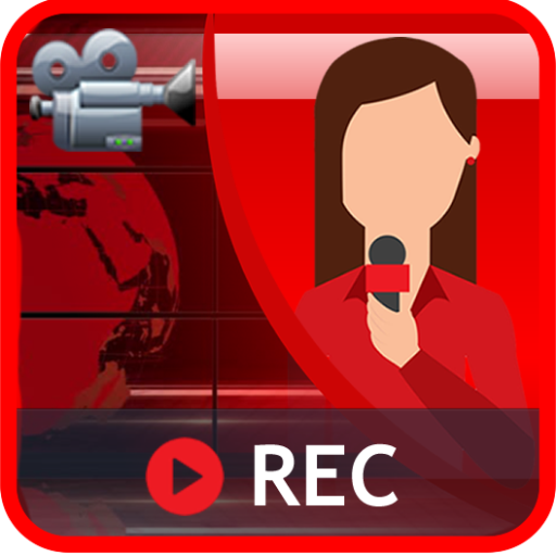 Breaking News Video Maker - Reporter Foto Moment icon
