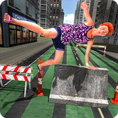 Real Parkour Training game 2017 icon