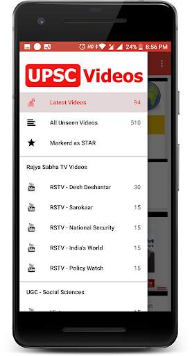 UPSC Videos for IAS, IPS, IFS, CSAT, Daily Gk screenshot 1