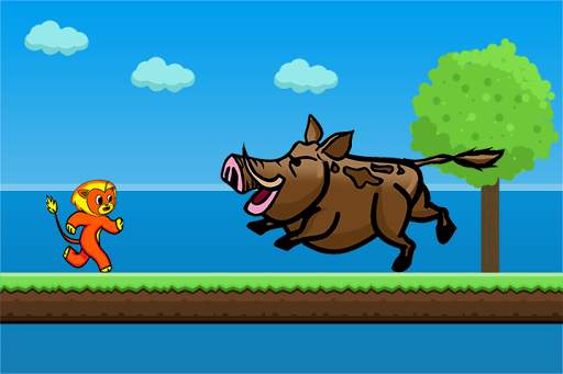 Jungle Lion Run - Corre leão screenshot 3