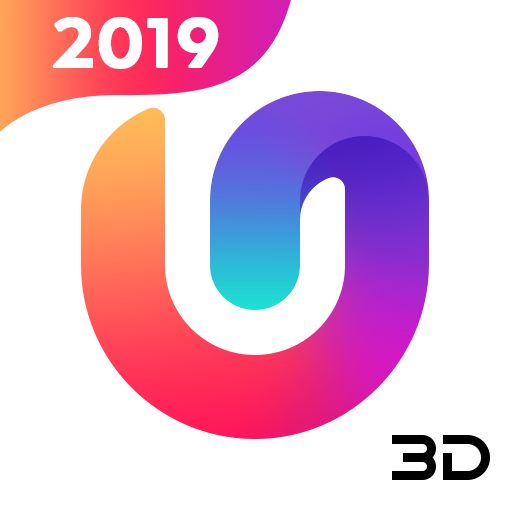 U Launcher 3D:temas 3D icon