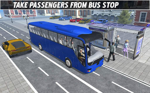 Tourist Bus Off Road Drive Sim screenshot 14