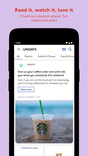 UNiDAYS: Student Discounts screenshot 1