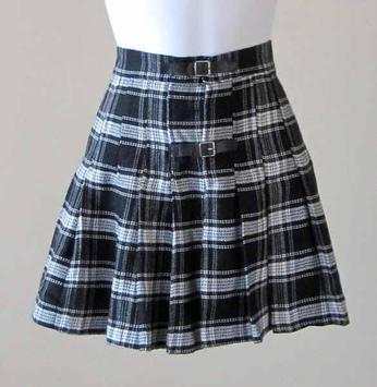 Black and White Mini Skirt screenshot 2