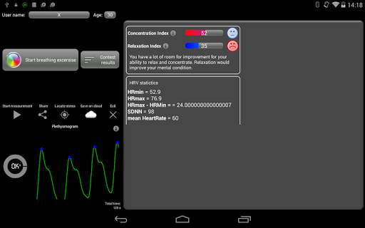 Stress Locator Free 15 تصوير الشاشة