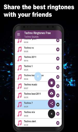 Techno ringtones free screenshot 3