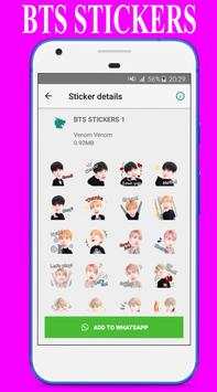 BTS Stickers screenshot 3