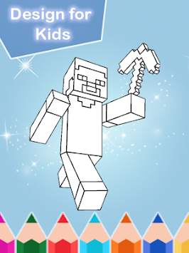 Coloring Game for Minecraft screenshot 3