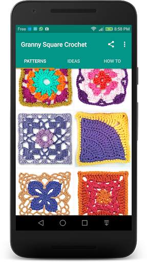 DIY : Granny Square Crochet screenshot 1