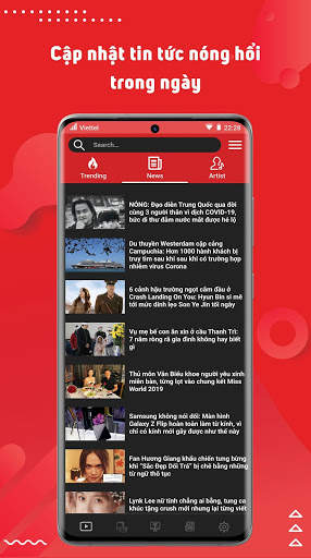 HBTube - Trình phát nhạc và video miễn phí screenshot 1