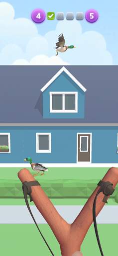 Sling Birds 3D Hunting Game स्क्रीनशॉट 2