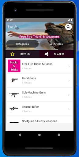 Guide for free fire 2021 strategies screenshot 1