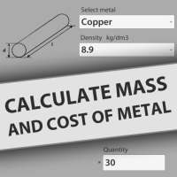 Steel Weight Calculator: Metal calculator - easy on 9Apps