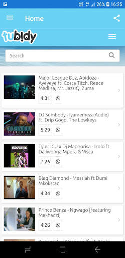 Tubidy App Music screenshot 4