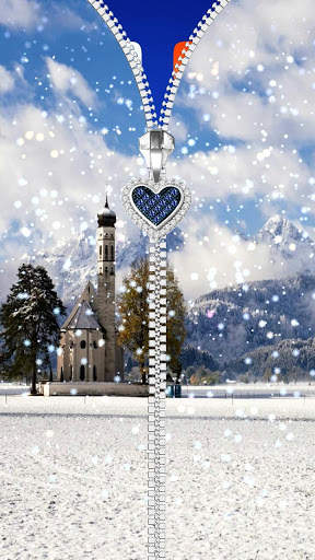 Winter lock screen. 6 تصوير الشاشة