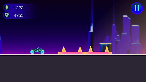 DIGI RACER: motorcycle racing free games screenshot 2