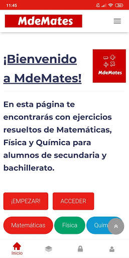MdeMates: Ejercicios Resueltos screenshot 1