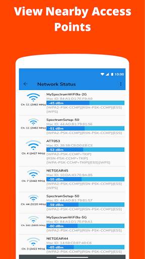 WiFi Analyzer screenshot 2
