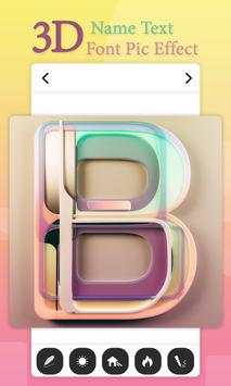 3D Name Text Font Pic Effect screenshot 7